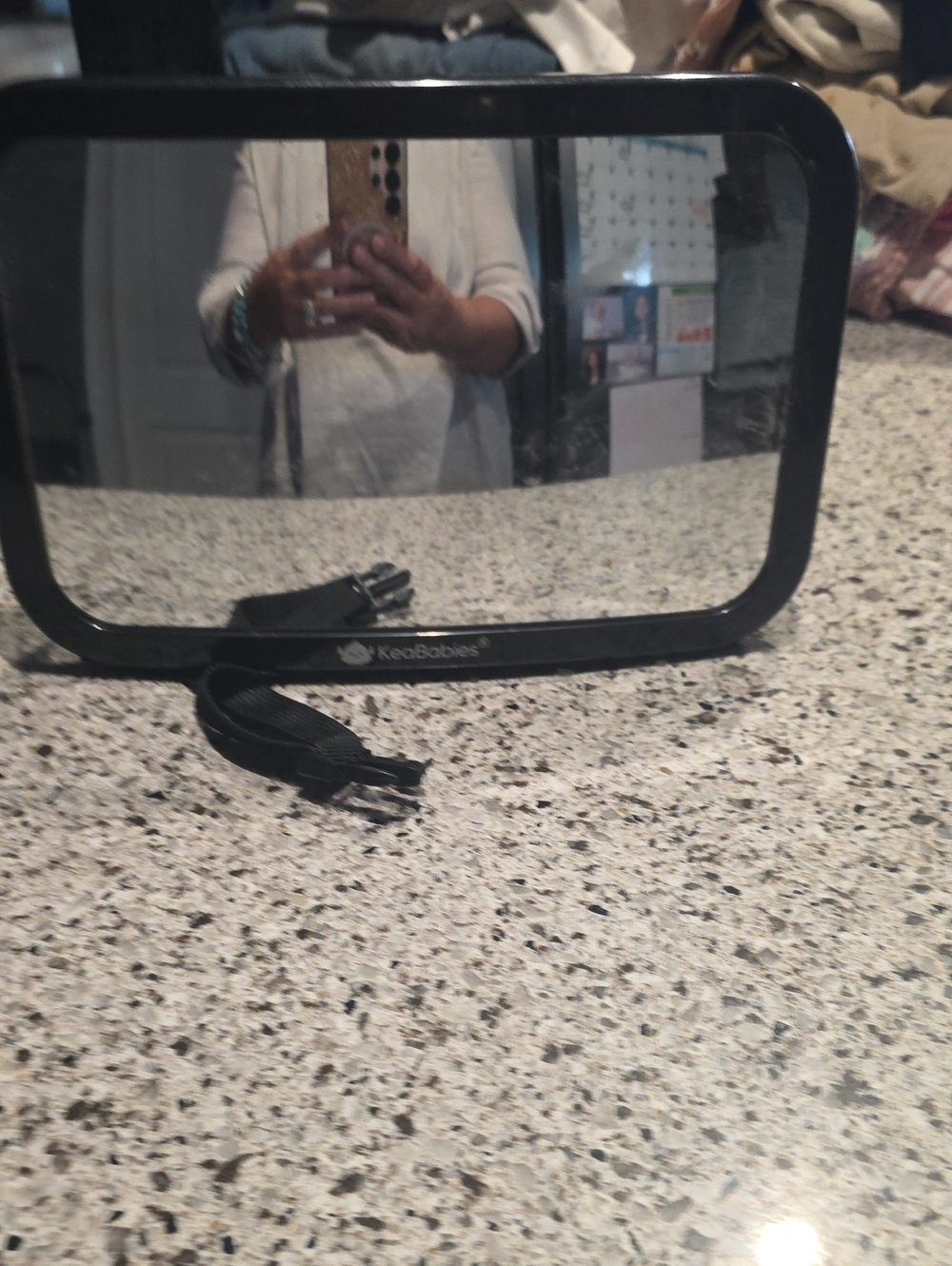 KeeBabies Black Infant Rear-Facing Car Seat Mirror